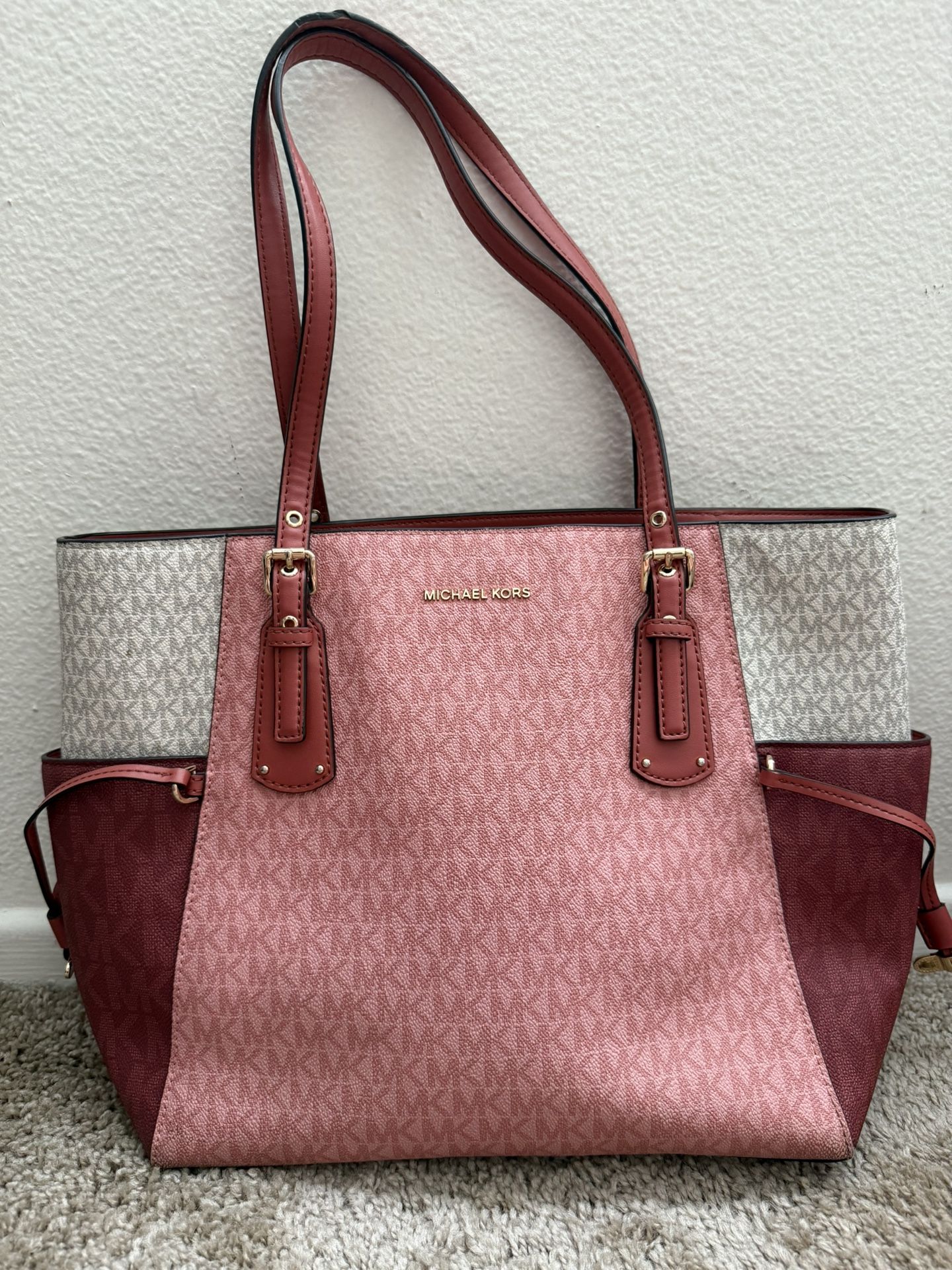 Pink Michael Kors Tote Bag