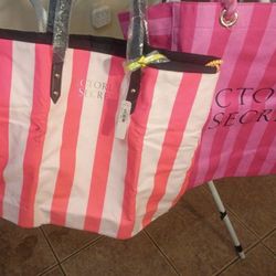 2 Victorias Secret Tote Bags Brand New 