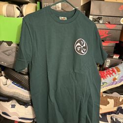 Bape Tee Green/Blue Sz S
