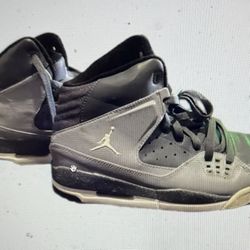 Nike Air Jordan Flight SC-1 Wolf Grey Gray Athletic Sneakers Shoes Size 8