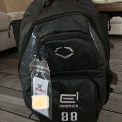E1 Softball Backpack Like New