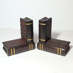 Wooden Bookends