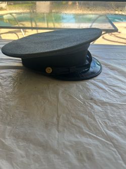Vintage Western Military Academy Cadet Uniform Cap – DeMoulin Bros. – Original WMA Buttons