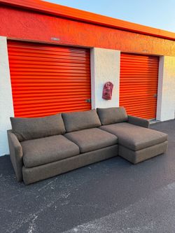 Crate and Barrel Sectional Sofa