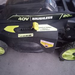 RYOBI 40V BRUSHLESS MOWER