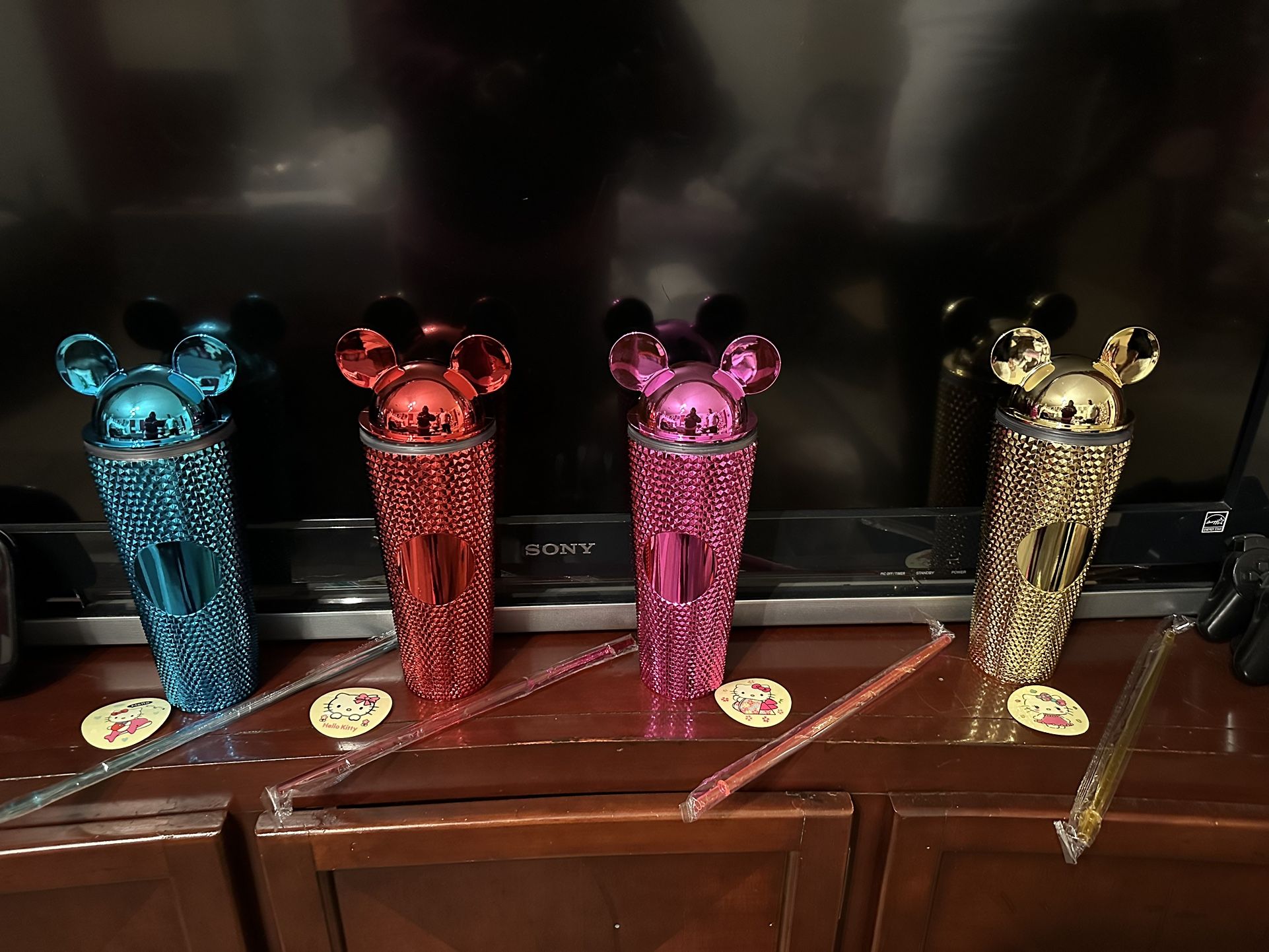 Micky Cups With Hk Sticker $15 Each