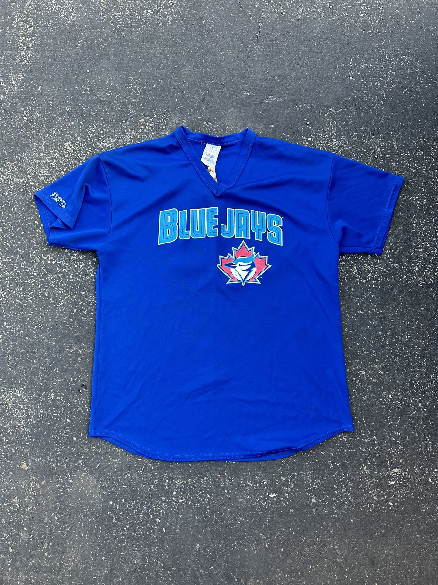 Vintage Toronto Blue Jays Made in USA MLB Majestic Jersey SZ XXL #45