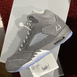 Wolf Grey 5’s Size 10.5 And 11