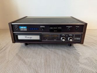 Akai 8-Track Stereo Player/Recorder (Model: CR-81D) 1970 Japan TESTED & WORKING