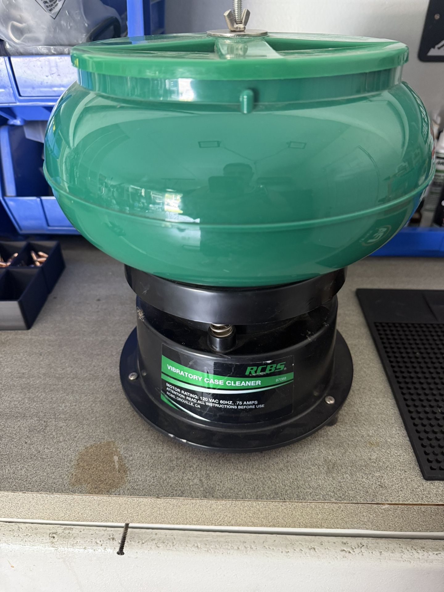 RCBS Vibratory Case Tumbler Polisher Reloading