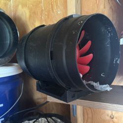 8” Inline Duct Ventilation Fan 