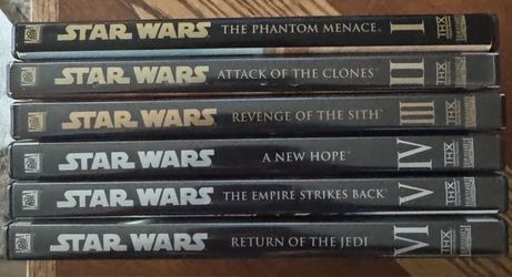 Star war 1-6 dvds