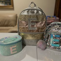 Make up case,backpack & mini bakpack purse all for $5
