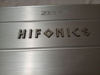 Zeus hifonics zxx  3200 . 1d 3200 watts