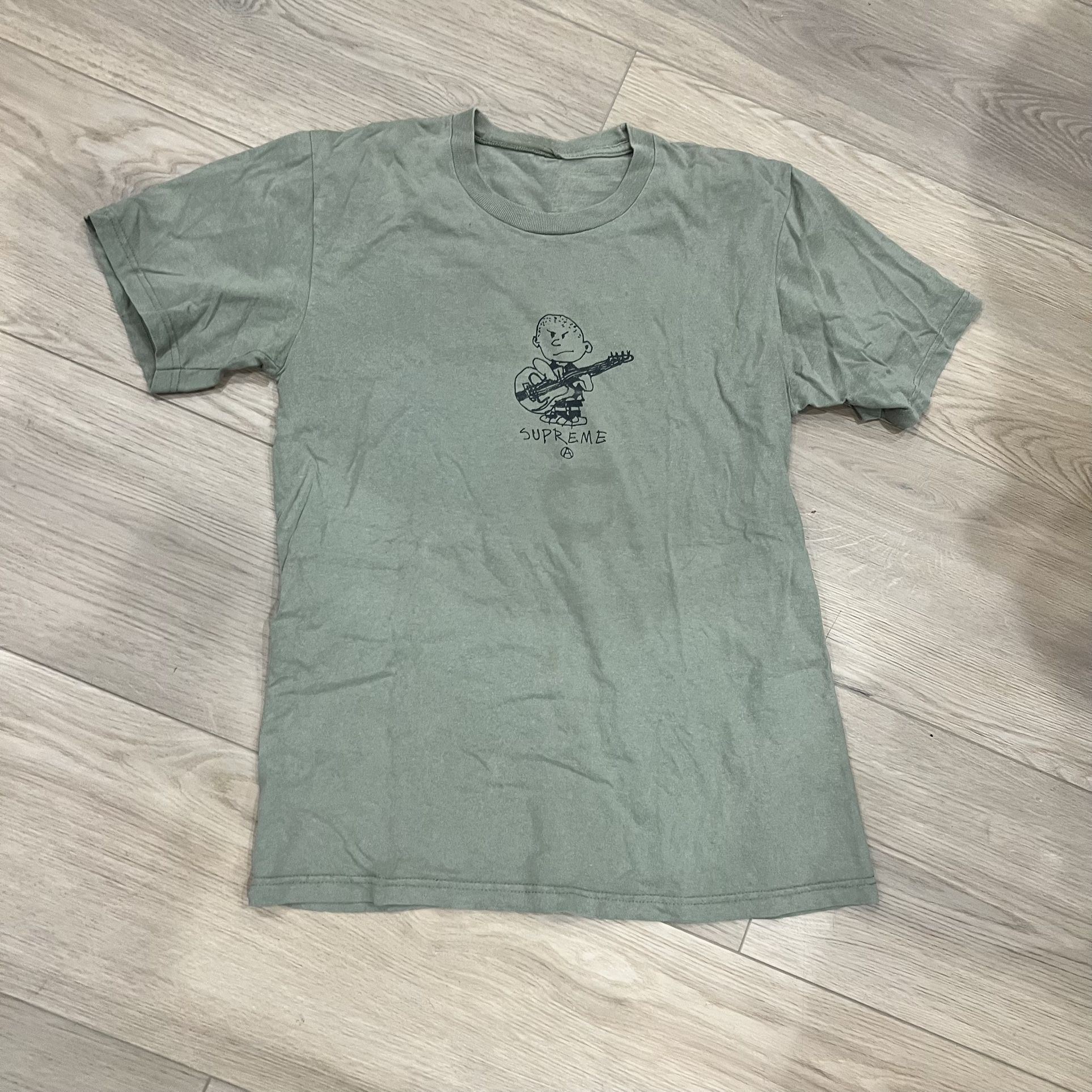 Rare Supreme Rocker Tee Olive Green