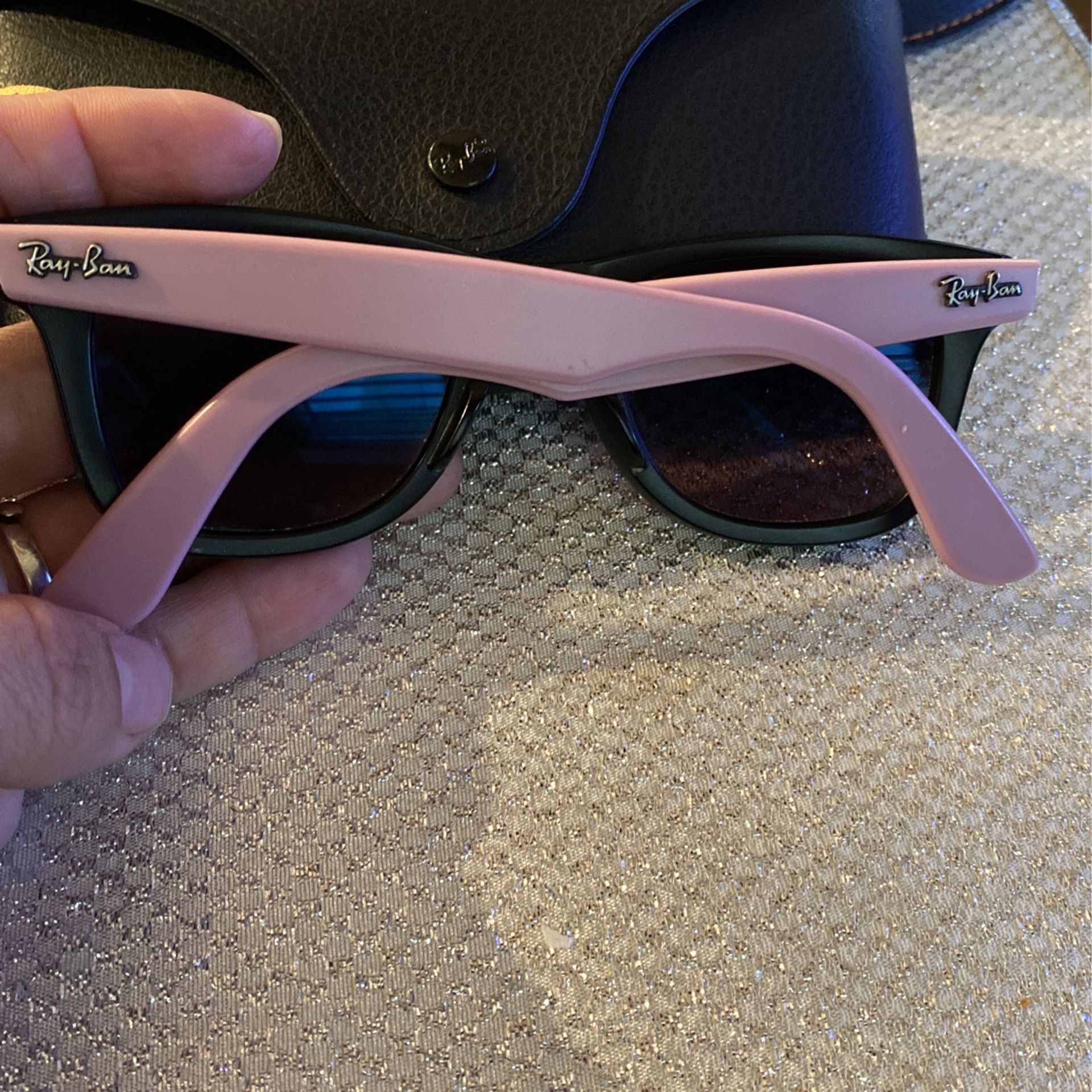 Ray Ban Polarized Wayfarer Used Good Condición