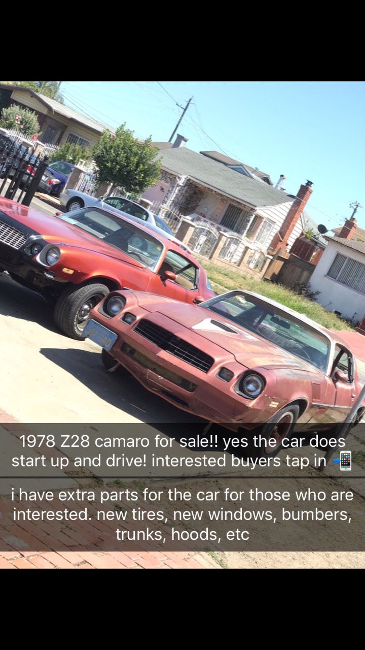 1978 z28 camaro