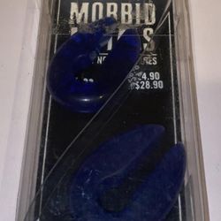 MORBID METALS Shapes BLUE GLASS 7/16” KEYHOLE WEIGHTS *NEW* 