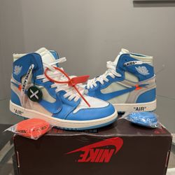 Off-White x Air Jordan 1 Retro High OG 'UNC'