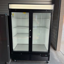 Kutano Commercial 2-Door Merchandiser Refrigerator
