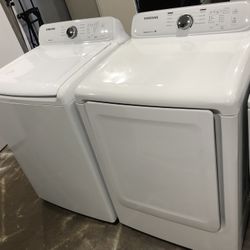 Samsung Set Washer And Dryer Electric 