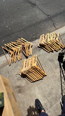 Wood hangers