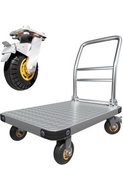 ($215 new on Amazon!) Heavy Duty Flatbed Platform Cart with Folding Handle