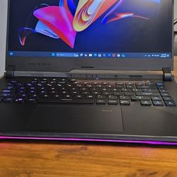 Asus ROG SCAR 15 RTX 3080 RYZEN 9 5900hx 300 Hz display 
