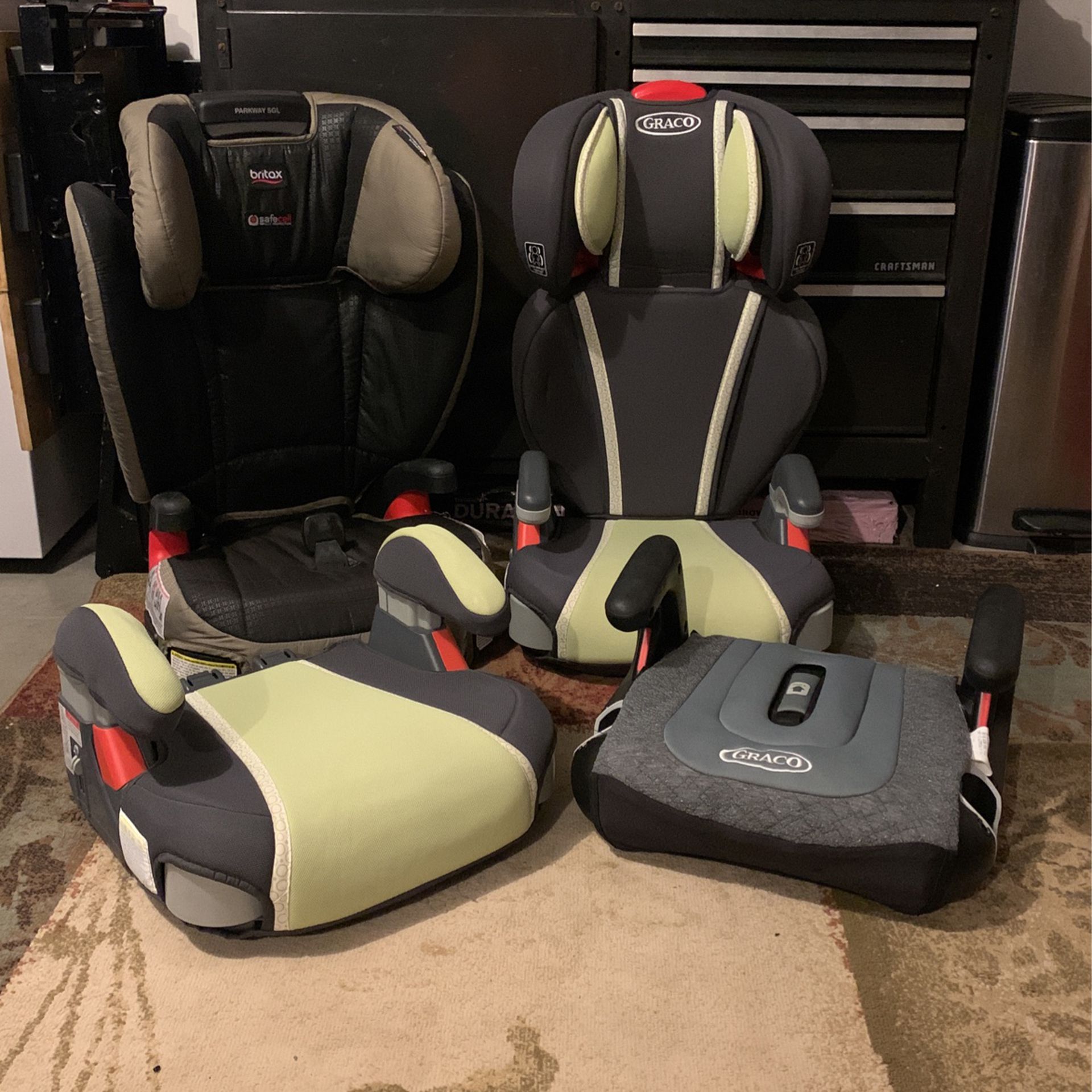 Britax And Graco Booster Seats