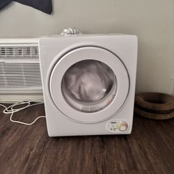 ROVSUN 17.8LBS Full Automatic Washing Machine and 1.5CuFt Portable Clothes Dryer Set