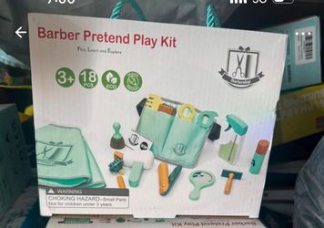 New barber shop kit toy $15 each