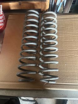 XJ front coil springs