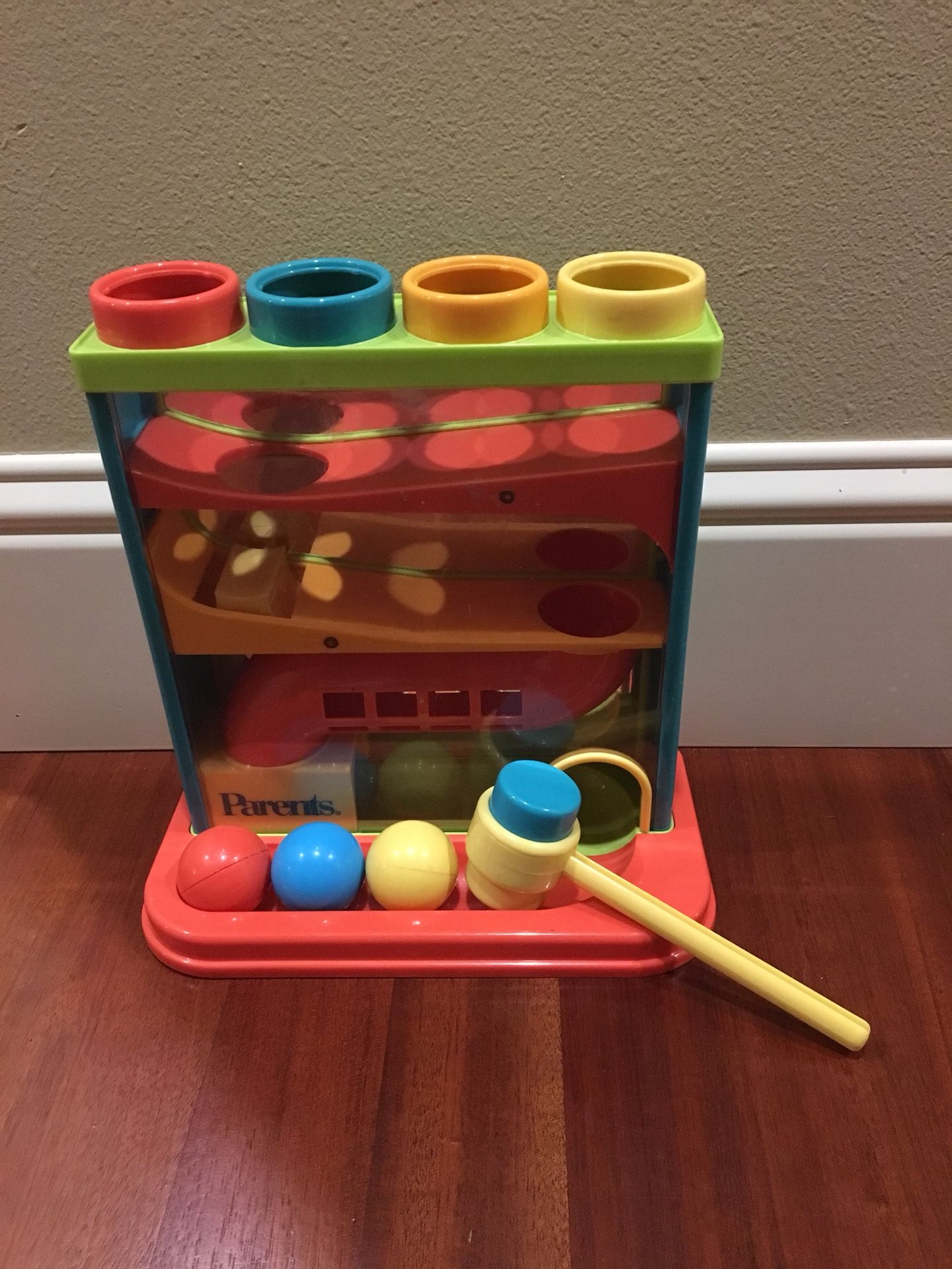 Parents brand Pound & Roll learning ball toy