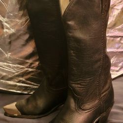 Dingo Woman's Vintage Boots. Made In  USA