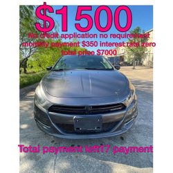 2016 Dodge Dart No Credit Check No Requirements 