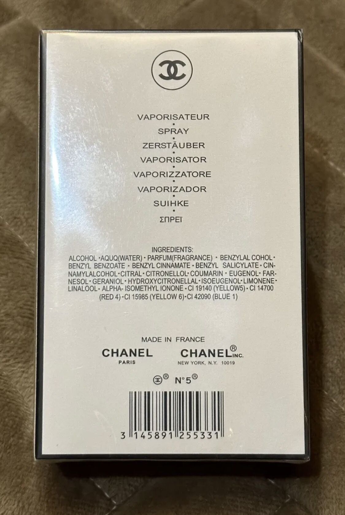 Chanel No.5 Perfume Brand New Authentic Original 