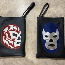 Lucha Libre Leather Handbags