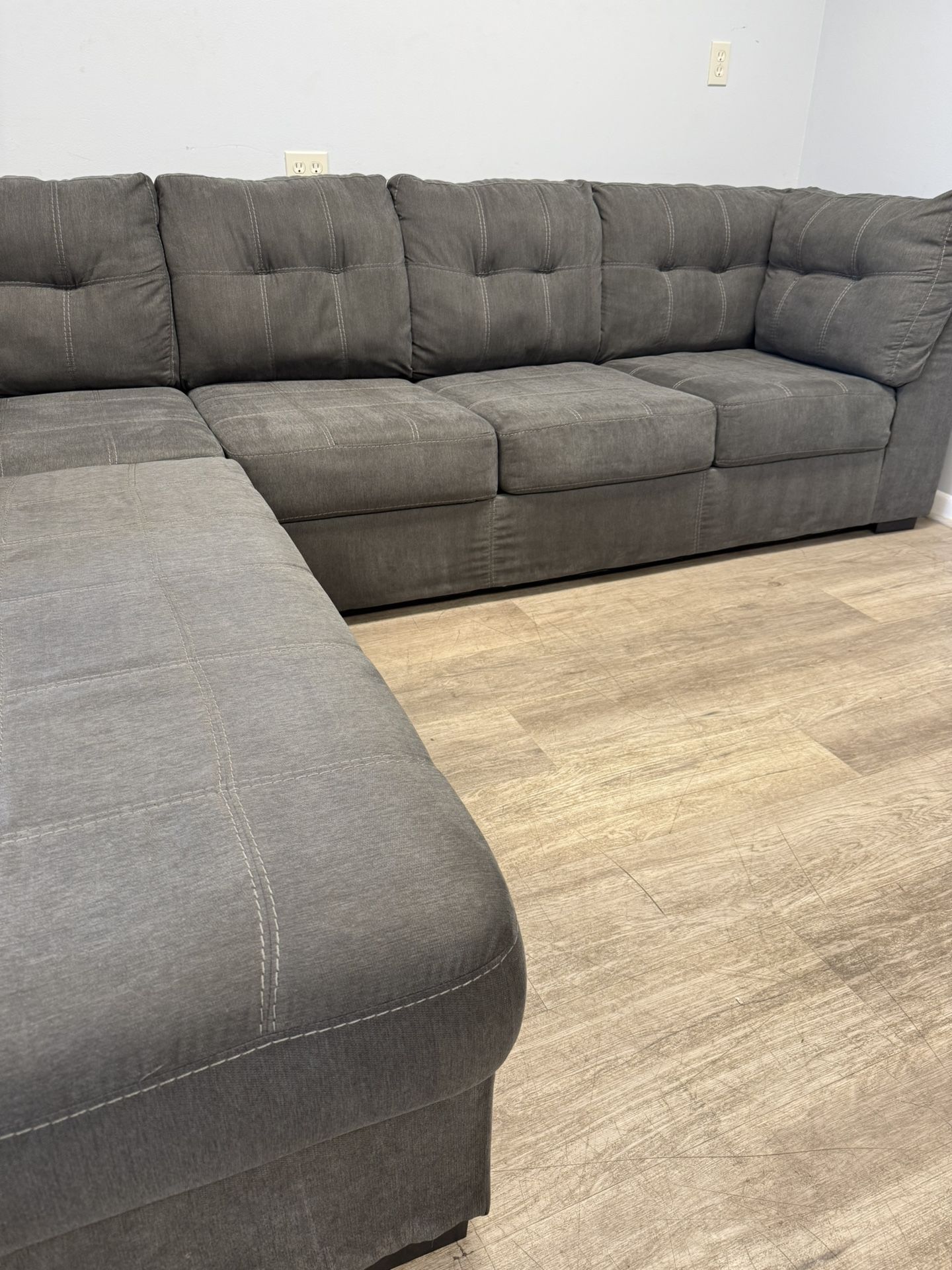 Delivery Included 2pc Slate Gray Ashley Marleton Sectional
