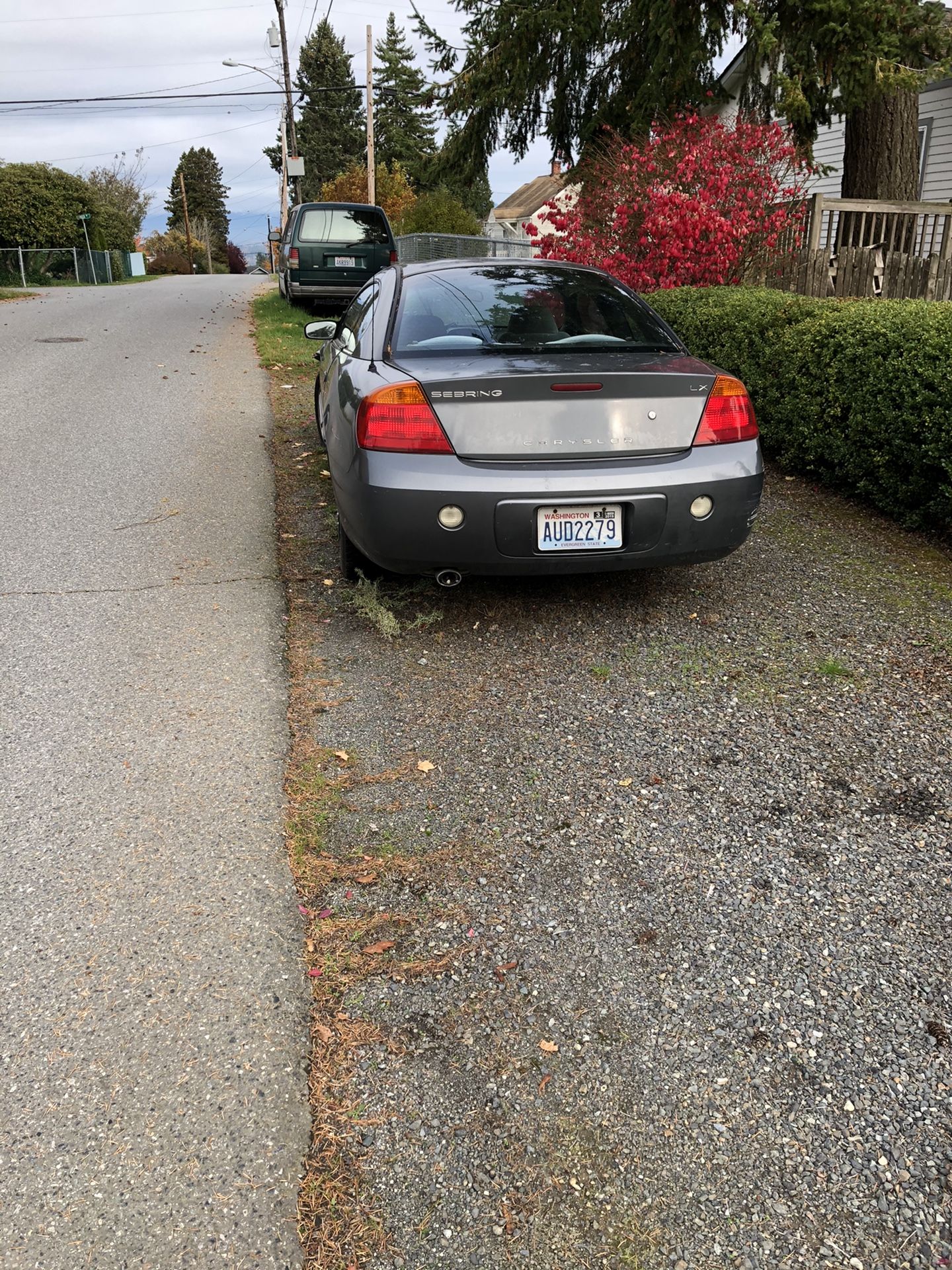 Parts car or salvage 2002 Chrysler Sebring *NEED GONE NOW*