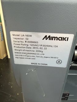 🔥 Mimaki LA-160W Professional Wide Format Laminator – 64”