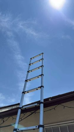 Telescopic Ladder 12.5 Extended
