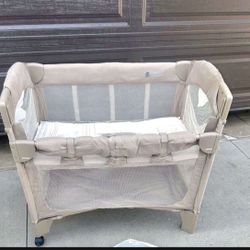 Baby Folding Crib Is New In Box 