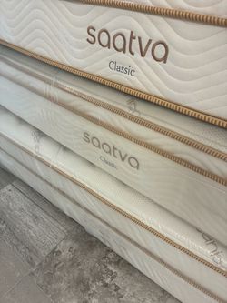 Saatva mattresses brand new in the factory plastic
