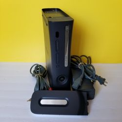 Xbox 360 Tested An Working Great  Comes With Power Brick/HD Components Cables&120GB Hard Drive Available Today