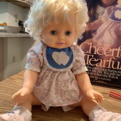 Cheerful Tearful Catalina Doll VINTAGE 1990