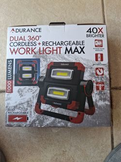 Adurance Dual 360° Rechargeable Work Light Max
