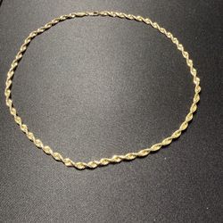 10k Sold Gold Chain 