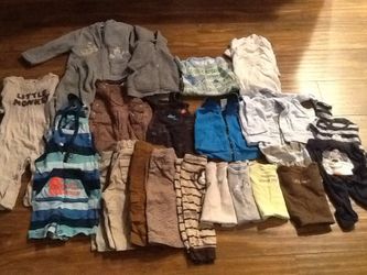 Lot of 0-6 month boy baby clothes