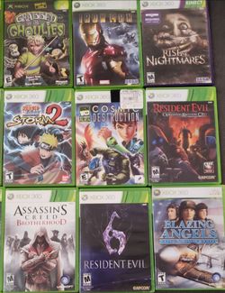 Xbox 360 & Xbox - Game Lot