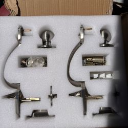 Double Door Handles With Locks